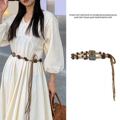 Women's Ethnic Style Vintage Waist Belt