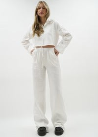 Women's Fashion Cropped Top and Pants Set