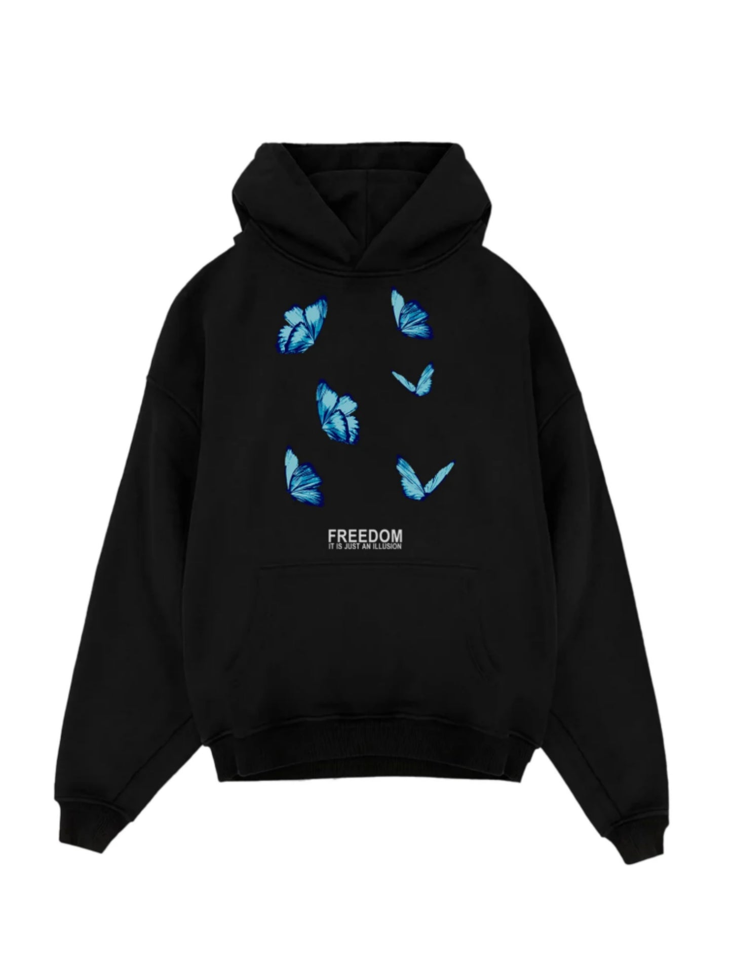 Boxy “Freedom” Hoodie