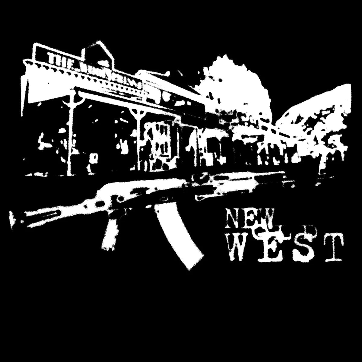 Boxy “NEW OLD WEST” Hoodie