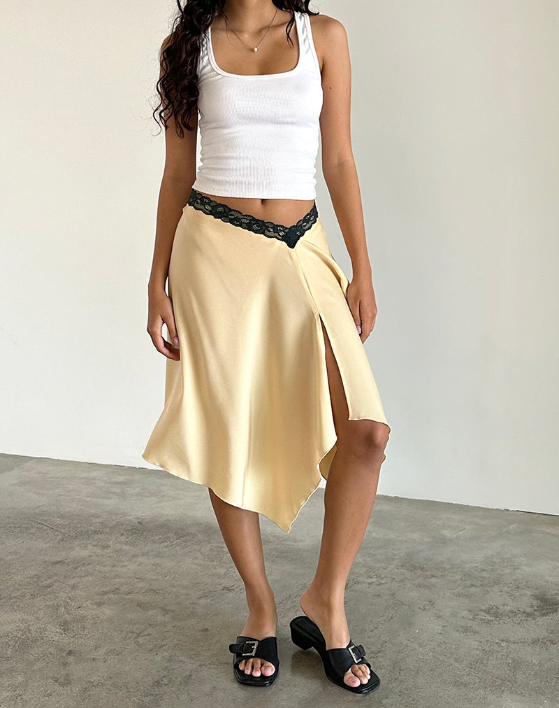 Women's Irregular Skirt Draped Skirt Casual Commuter Long Skirt