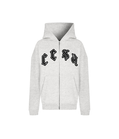 Couple Fashion Print Zip-Up Hoodie