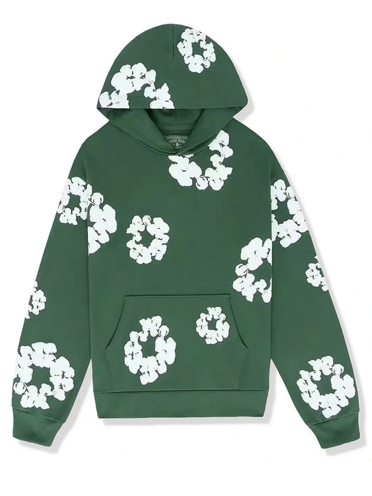 GREEN FLOWER TEARS TRACKSUIT™ - HOODIE+BROEK