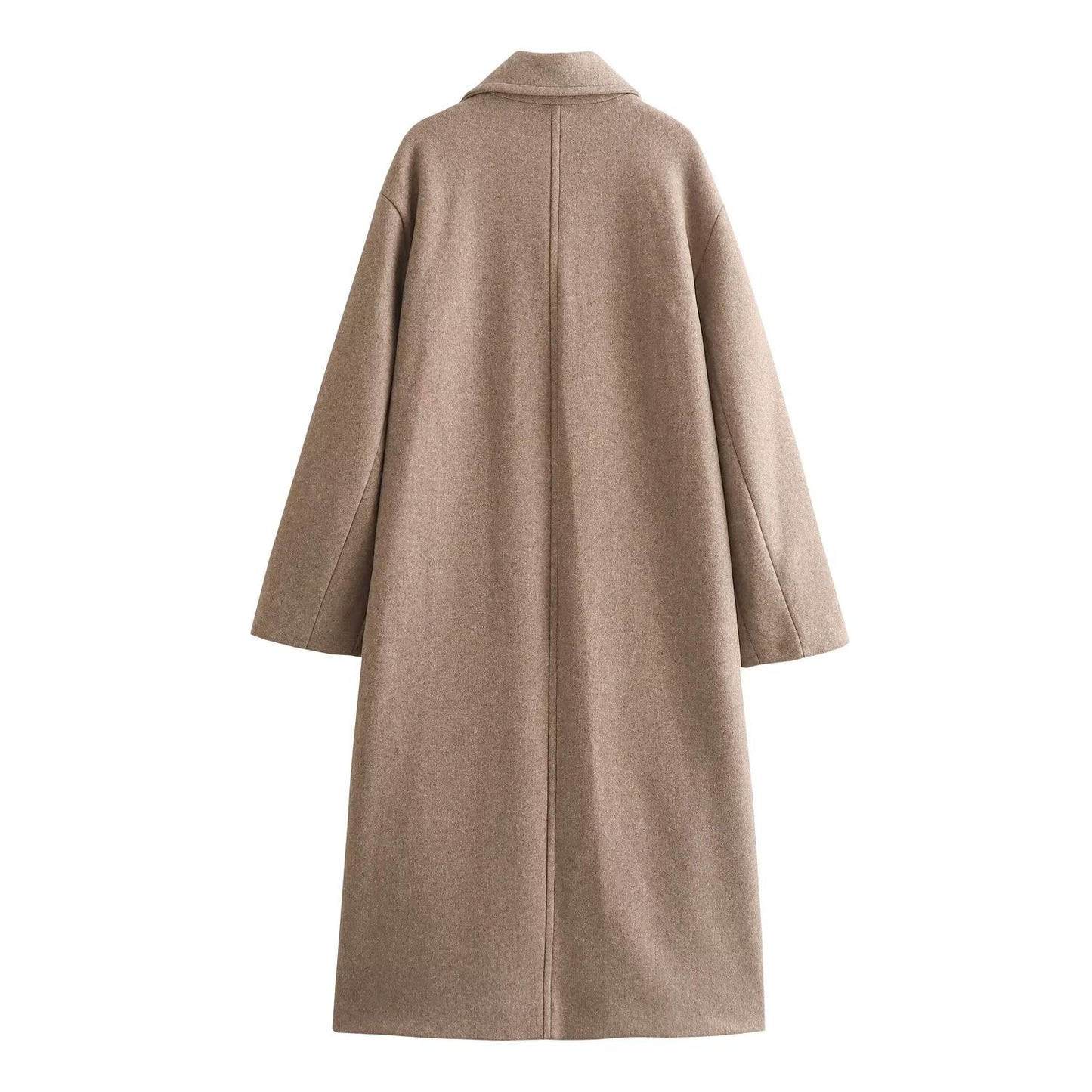 Zatrax Autumn and Winter New Lapel Long Coat