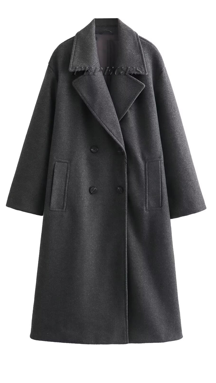 Zatrax Autumn and Winter New Lapel Long Coat