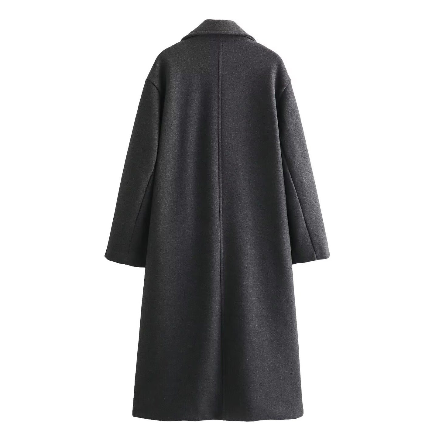 Zatrax Autumn and Winter New Lapel Long Coat