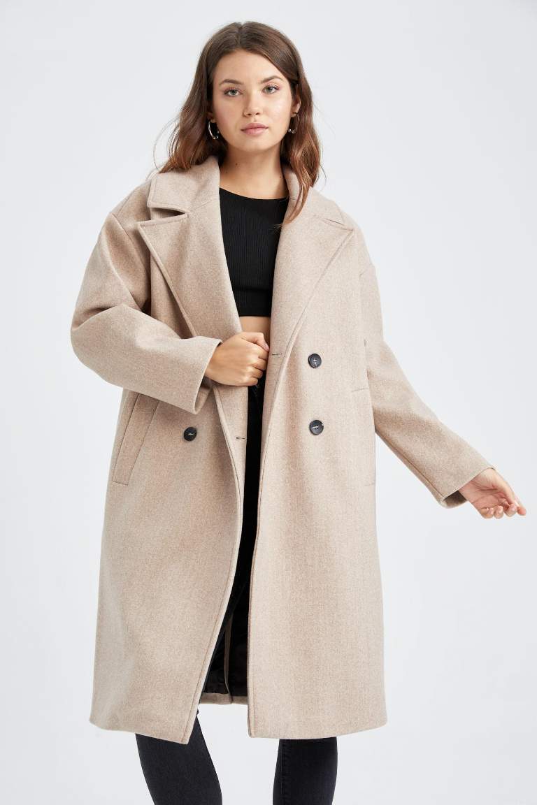 Zatrax Autumn and Winter New Lapel Long Coat