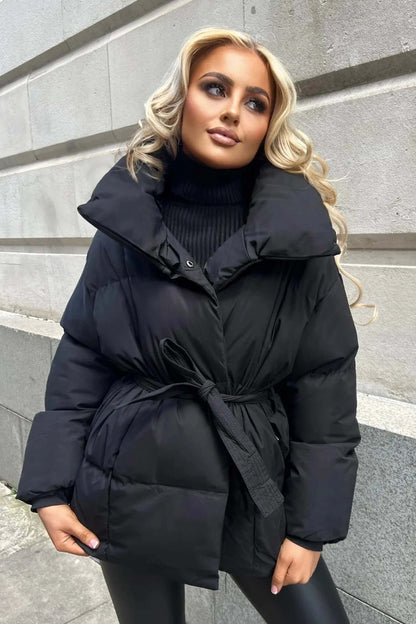 New Style Stand Collar Thick Down Jacket